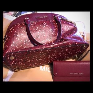 Michael Kors purse and wallet